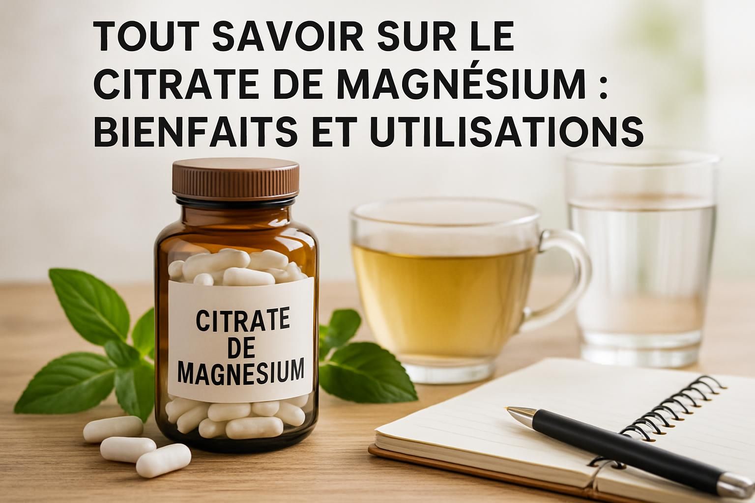 découvrez tout sur le citrate de magnésium, ses bienfaits pour la santé et ses principales utilisations au quotidien.