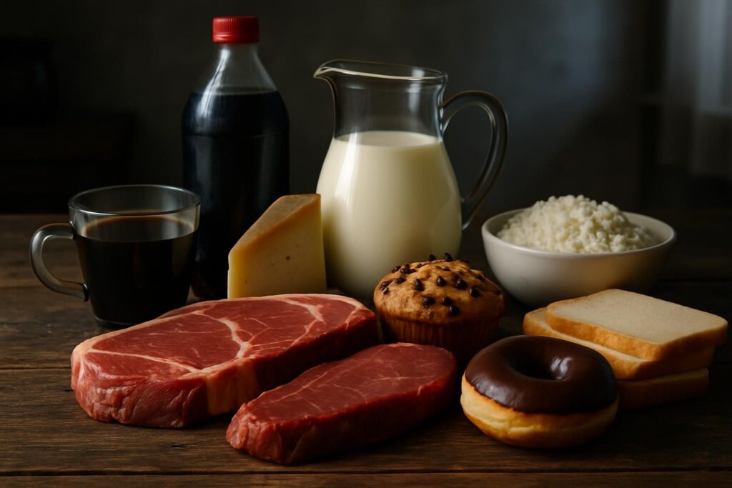 Aliments acidifiants : liste complète et dangers d&rsquo;une consommation excessive