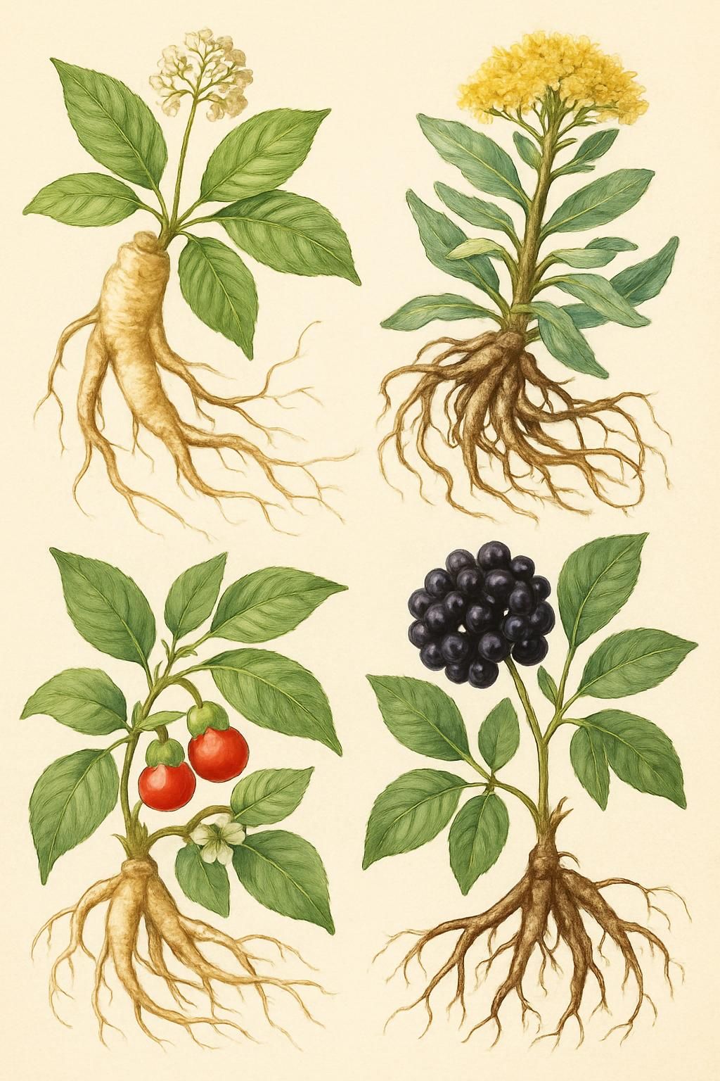 explorez l'univers fascinant des plantes adaptogènes, découvrez leurs bienfaits uniques et les secrets de leur utilisation pour améliorer votre bien-être au quotidien.