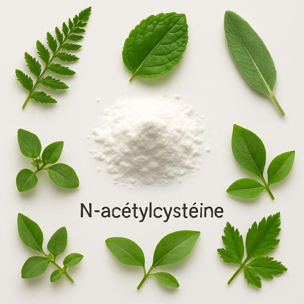 explorez les bienfaits de la n-acétylcystéine, un complément naturel aux multiples vertus pour renforcer la santé respiratoire, détoxifier l'organisme et soutenir le système immunitaire.
