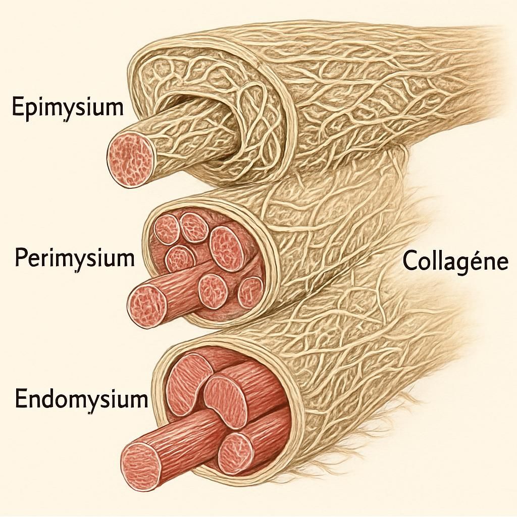 découvrez le rôle essentiel du collagène dans la structure musculaire, son impact sur la santé des muscles et comment en optimiser la production naturellement.