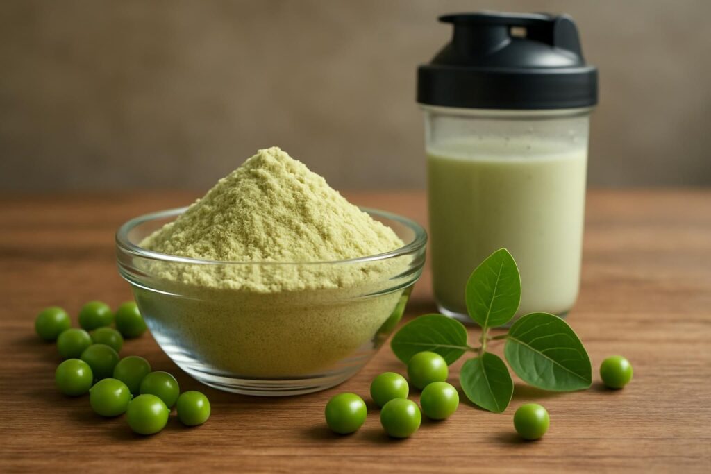 Protéine de pois : l&rsquo;alternative végétale prometteuse à la whey