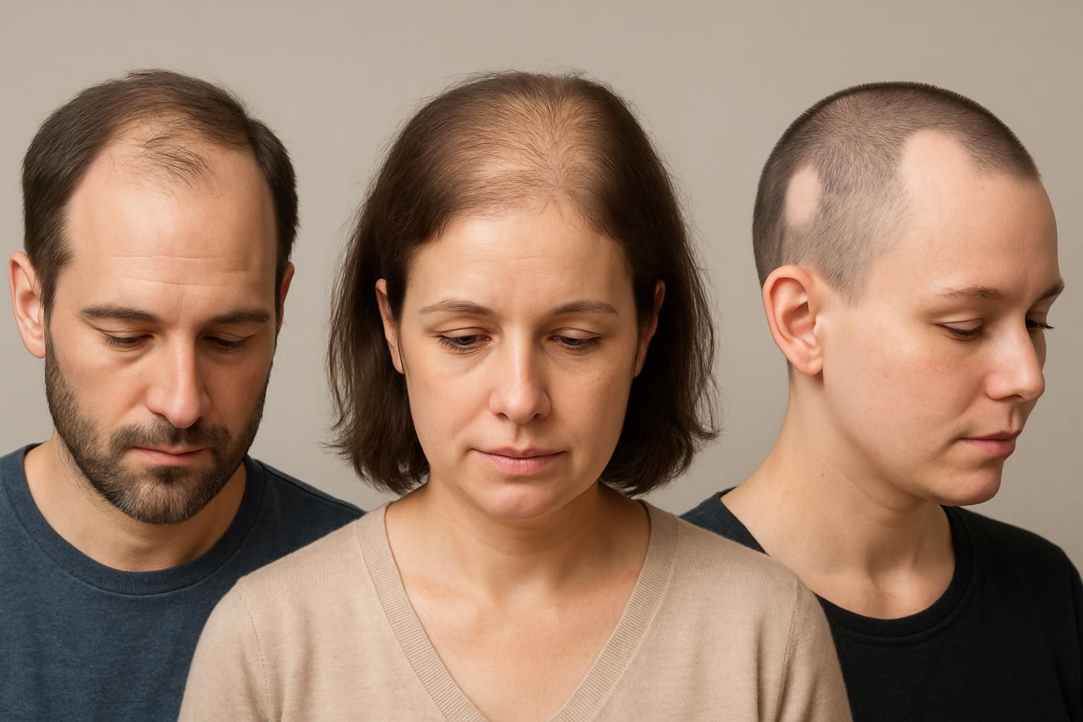 découvrez les différents types d'alopécie, leurs causes et symptômes, pour mieux comprendre la chute de cheveux et les traitements adaptés.