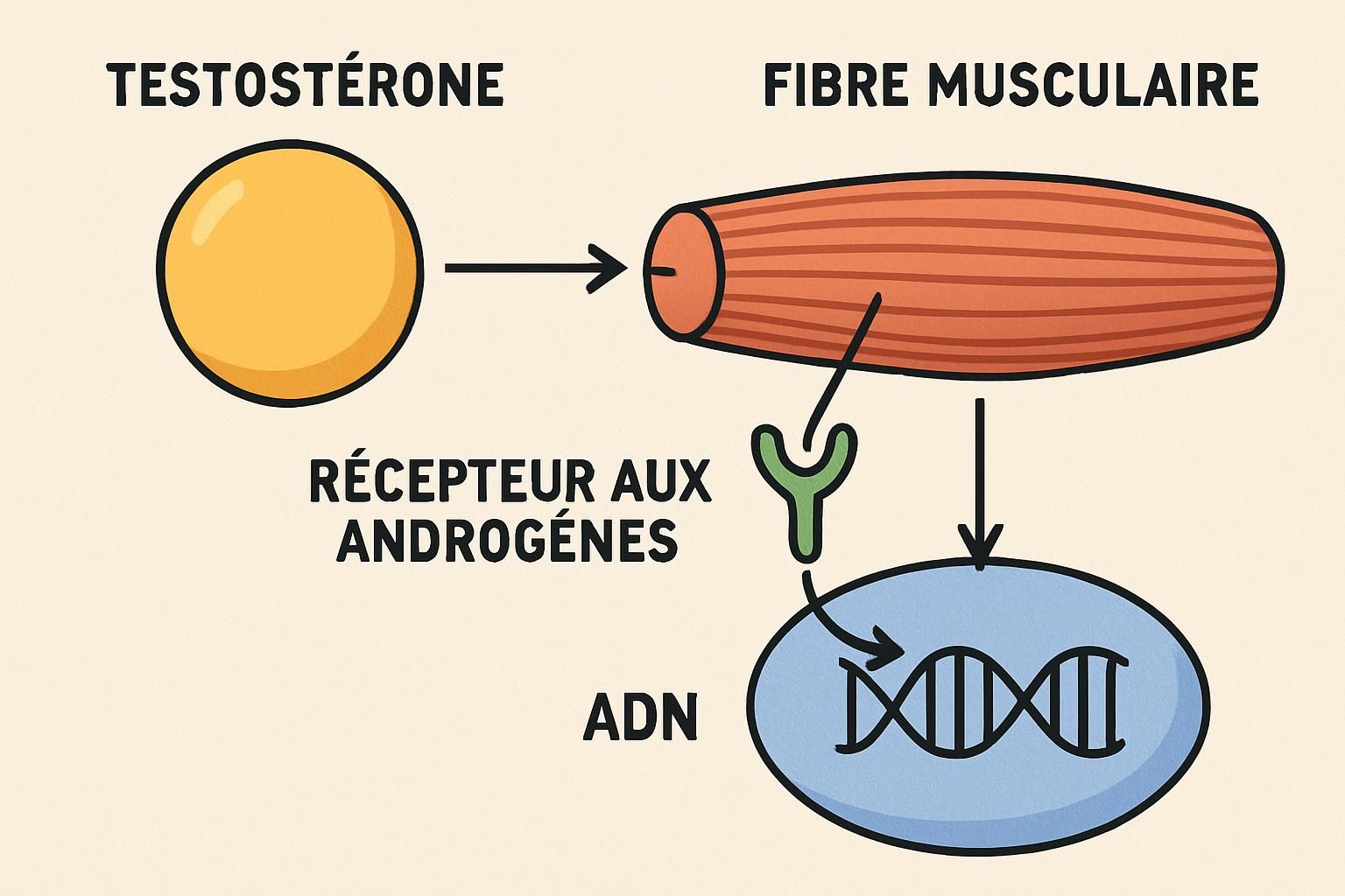 découvrez comment la testostérone favorise le développement musculaire en explorant ses mécanismes d'action et ses effets sur la croissance et la force des muscles.