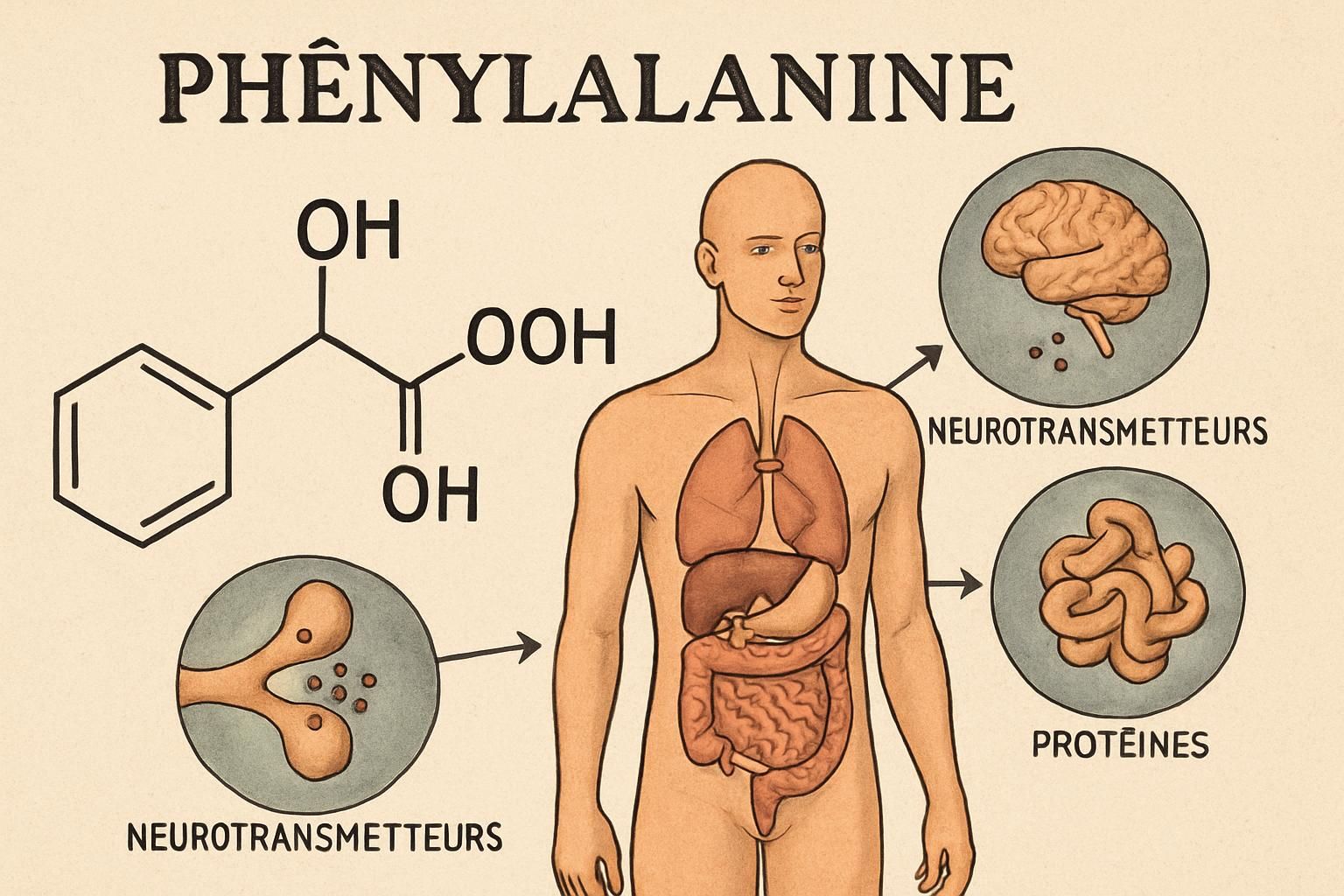 découvrez tout sur la phénylalanine, un acide aminé essentiel : bienfaits, sources alimentaires, rôle dans l'organisme et conseils pour une consommation équilibrée.